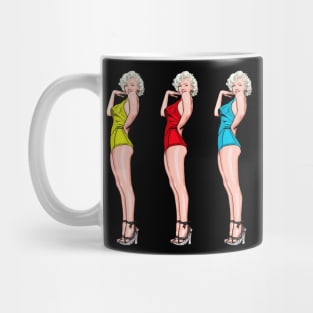 Marilyn pop swimsuits Mug